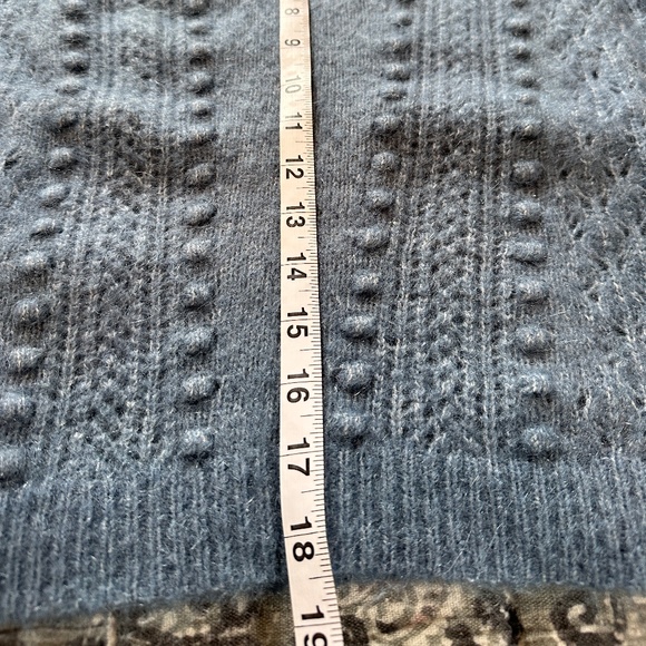 Sezane Come Jumper in Vintage Blue - Picture 8 of 10